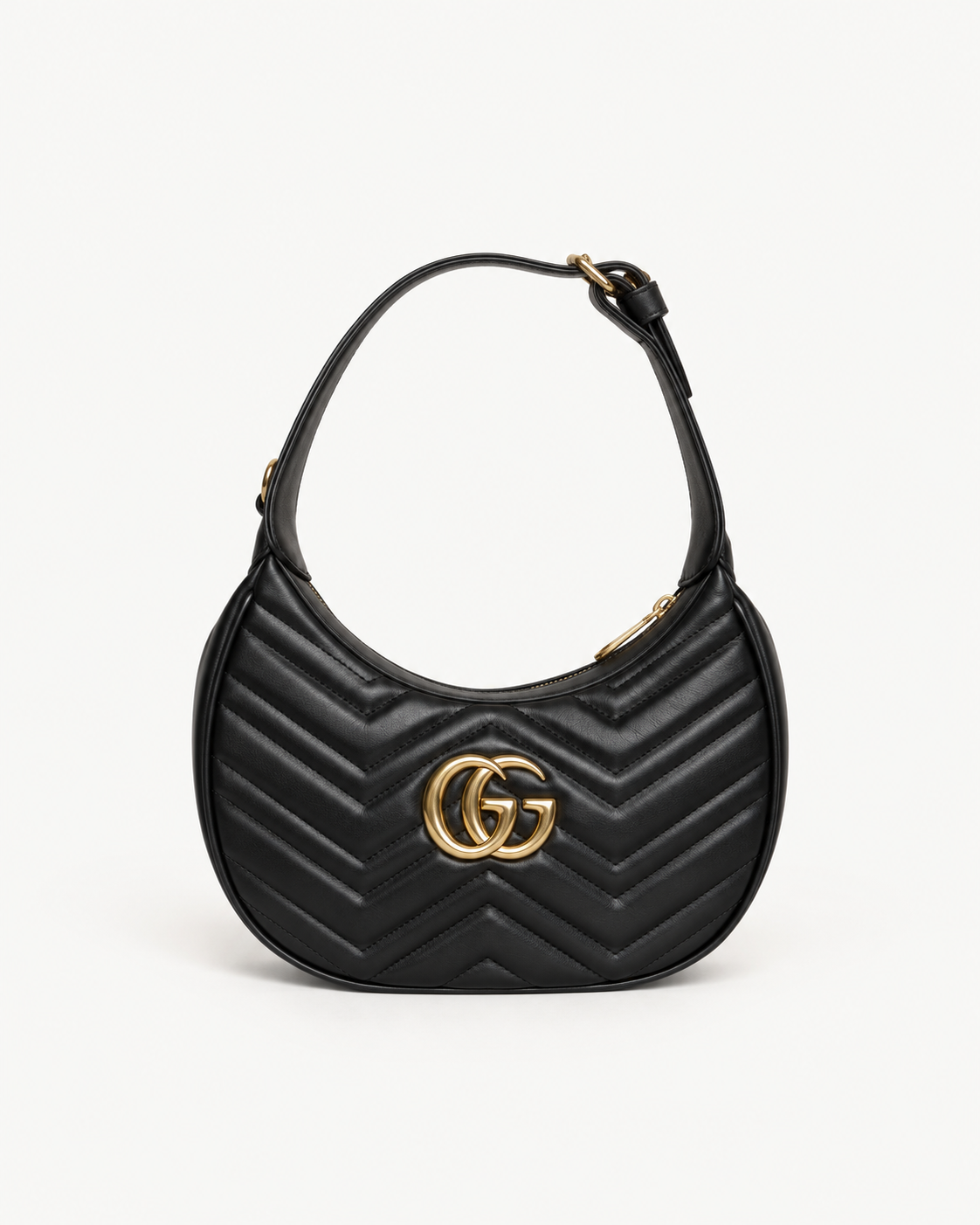 Gucci GG Marmont Small Half Moon Bag ürün görseli 1