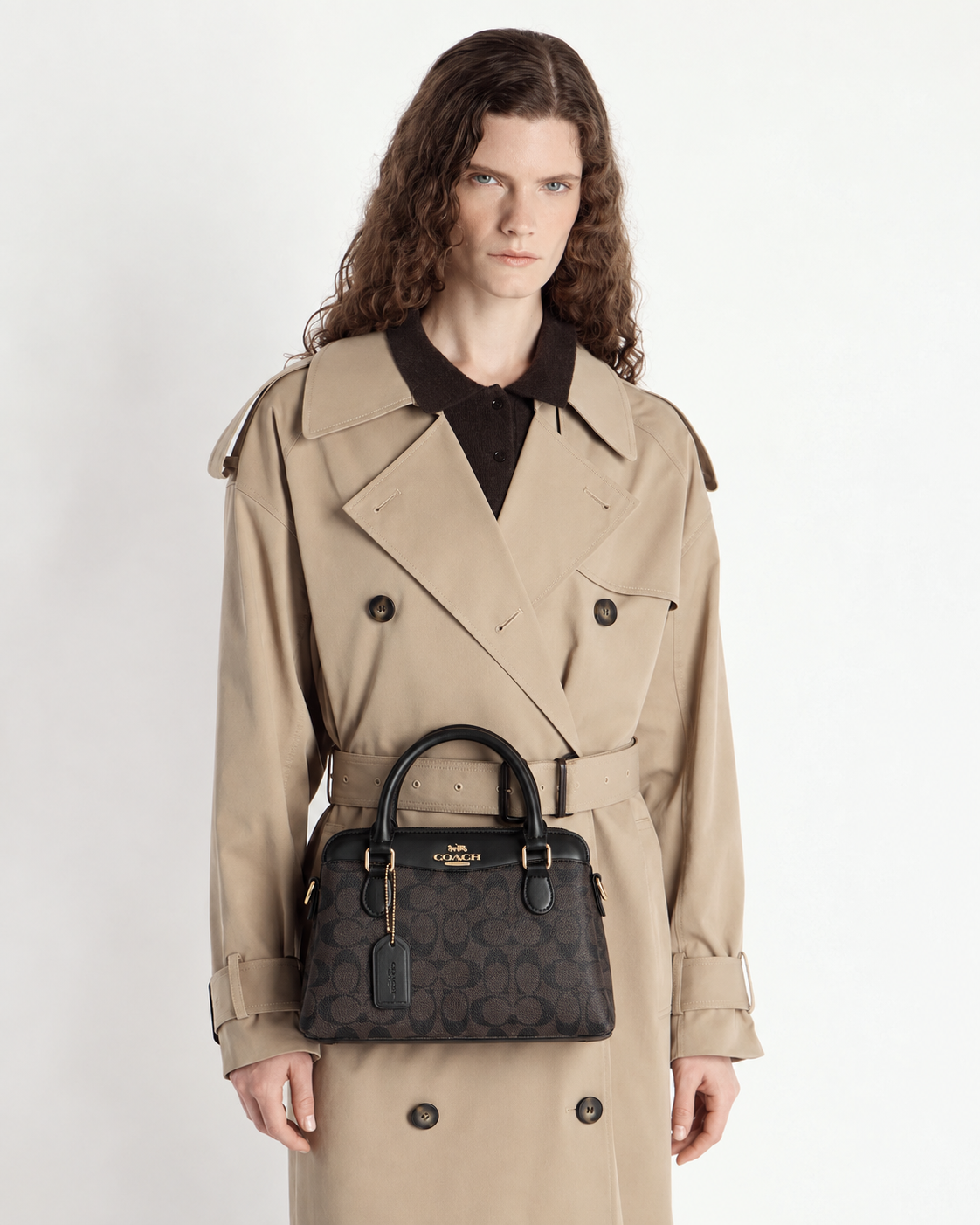 Coach Mini Darcie Carryall - İthal Deri – ürün görseli