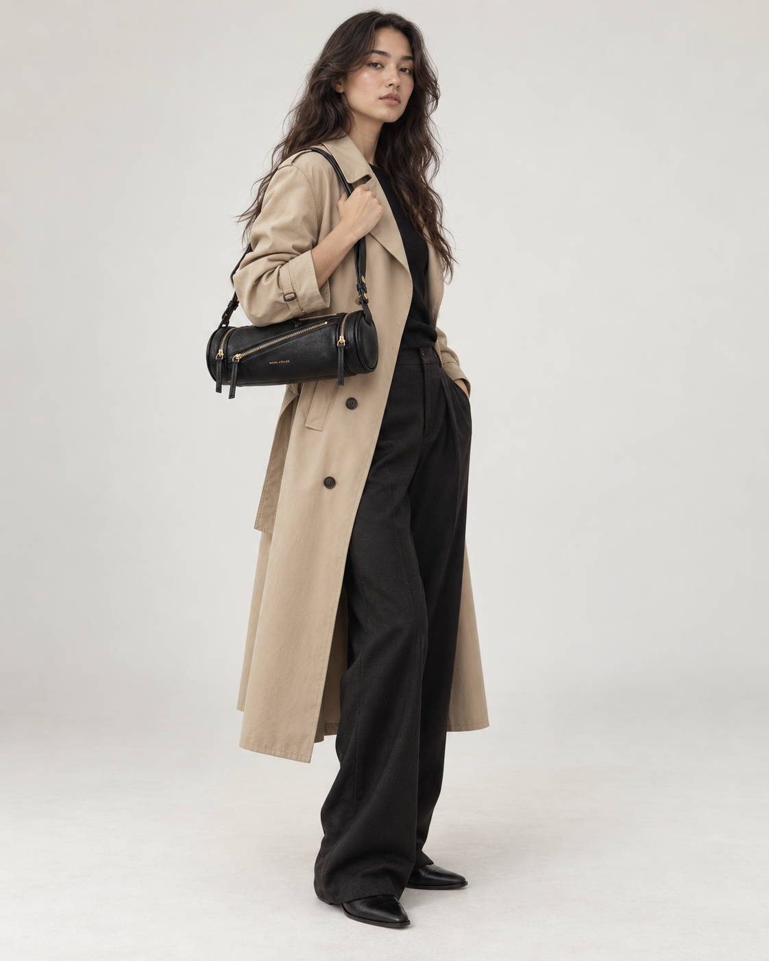 Manu Atelier Multi Zipped Cylinder – ürün görseli